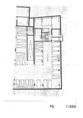 Grundriss Tiefgarage