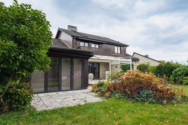 Rückansicht Wintergarten