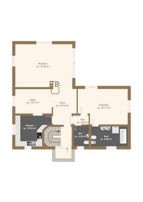 Grundriss Erdgeschoss