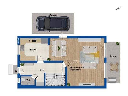 Grundriss Erdgeschoss