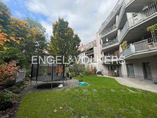 Rückansicht / Gemeinschaftsgarten