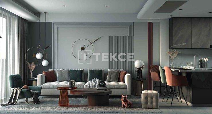 Apartments with Spacious Gardens Near the Sea in Çeşme