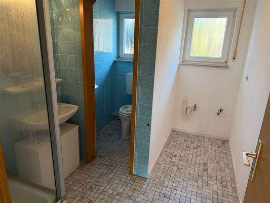 Gästebad mit WM-Anschluss