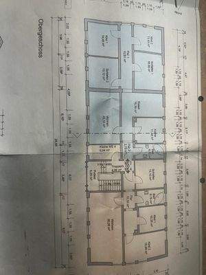 Grundrisszeichnung Obergeschoss 