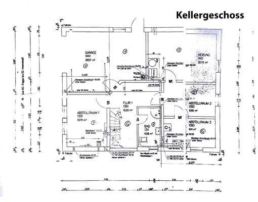 Grundriss Kellergeschoss