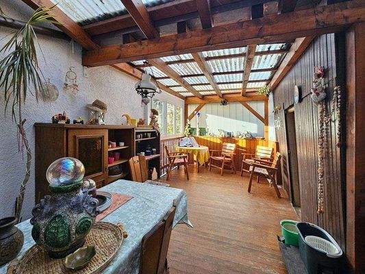 Loggia von der Küche