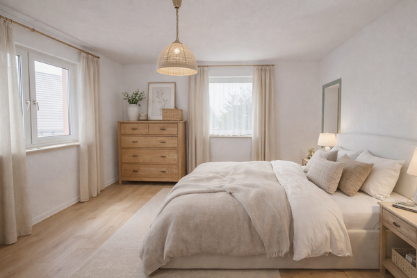 Schlafzimmer visualisiert