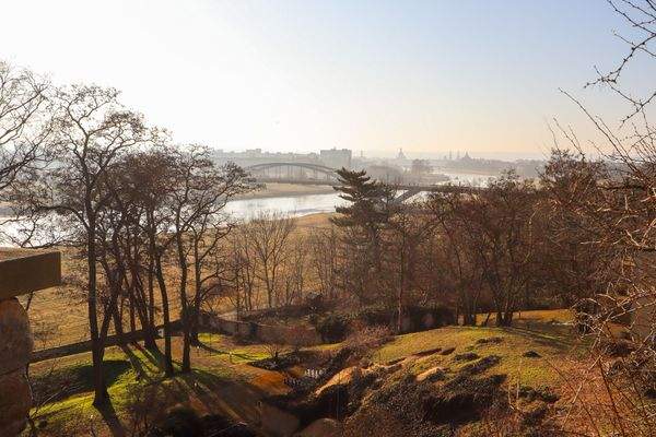 Ausblick und Parkanlage