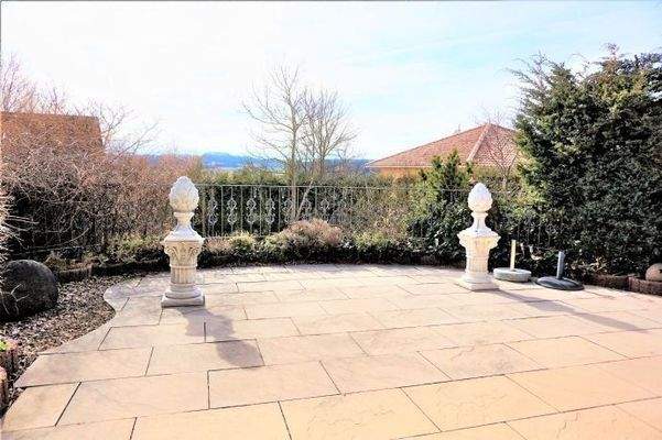 Blick von der Terrasse