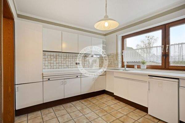 Der Blick in die Küche