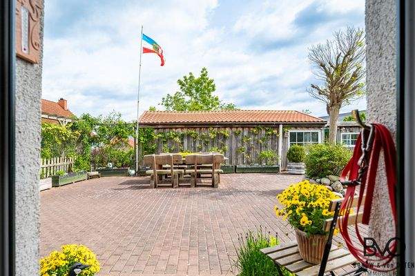 Terrasse mit norddeutschem Flair