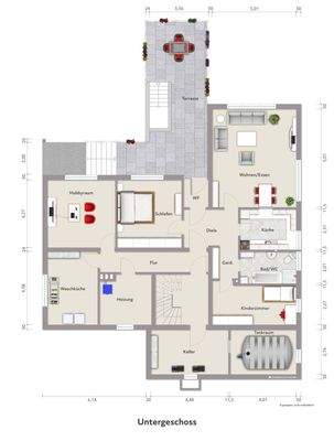 Grundriss Untergeschoss