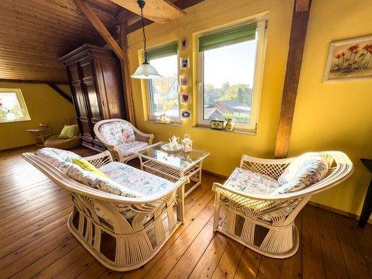 Ideal als Atelier, Home Office oder Spielzimmer