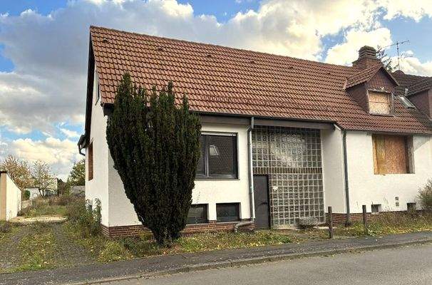 mit Durchfahrt nach hinten