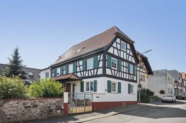 Blick aufs Haus