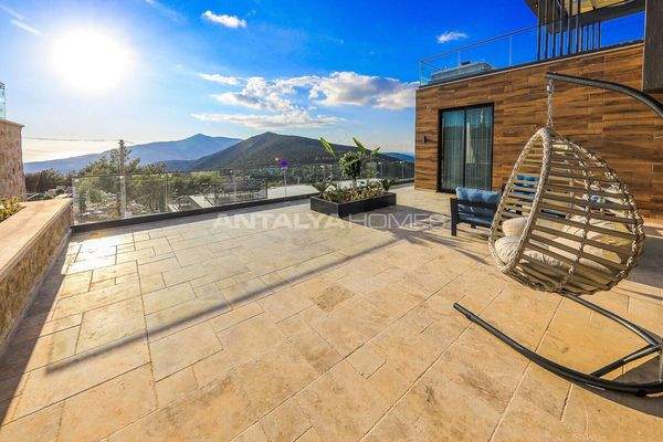 Villas with Indoor Pool and Rental Guarantee in Antalya Kalkan