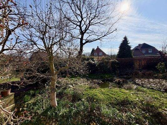Ausblick aus dem großen Wohnzimmer
