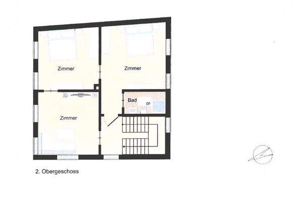Grundriss 2. Obergeschoss