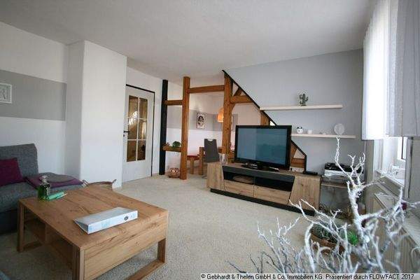 Wohnung Dachgeschoss Wohnzimmer