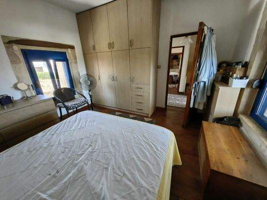 Kreta, Eleutherna: Freistehendes Steinhaus mit 2 unabhängigen Studios zum Verkauf