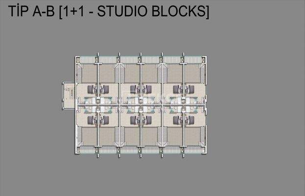 Sea View Apartments in a Prestigious Complex in Gazimağusa