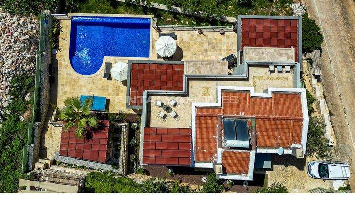 4-Bedroom Luxury Villa with Infinity Pool in Kalkan Antalya