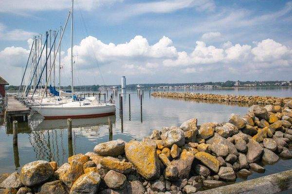 Zahlreiche Bootsliegeplätze in naher Umgebung