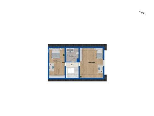 Grundriss Obergeschoss