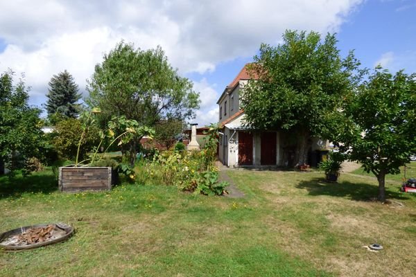 Garten mit Potenzial für Freude am Gärtnern