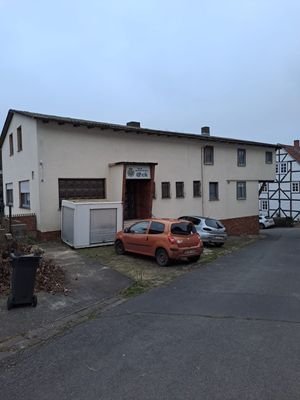 Ansicht Eingang zur früheren Gaststätte