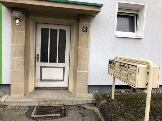 Eingang Haus 21