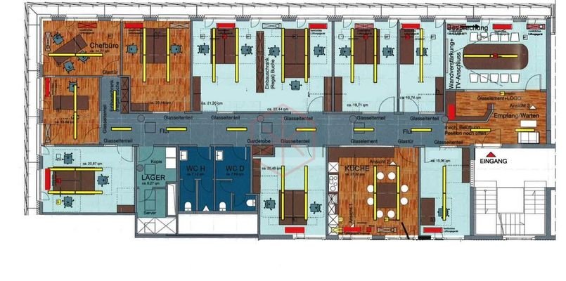 2. Obergeschoss mit ca. 370 m²