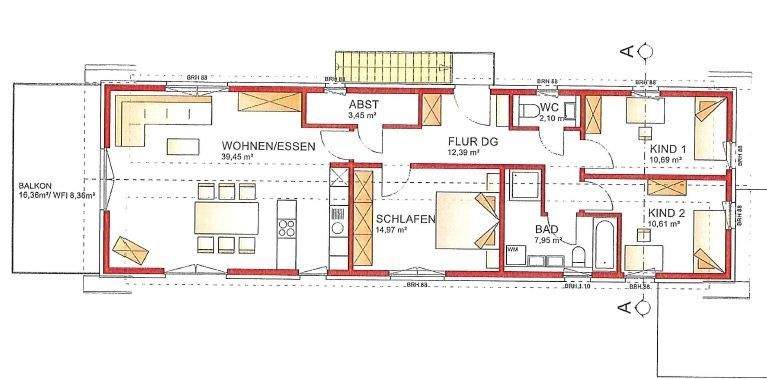 Grundriss Planung OG