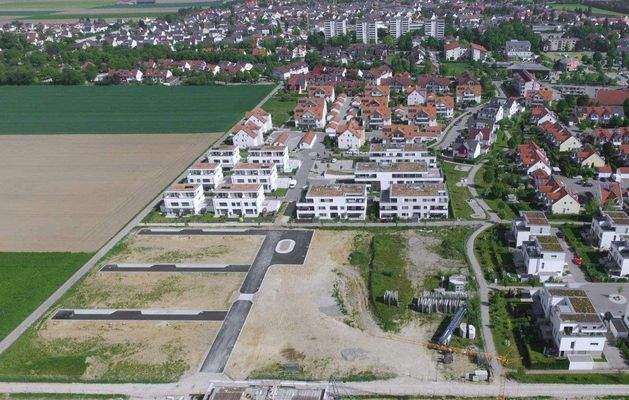 Baufeld vor Baubeginn