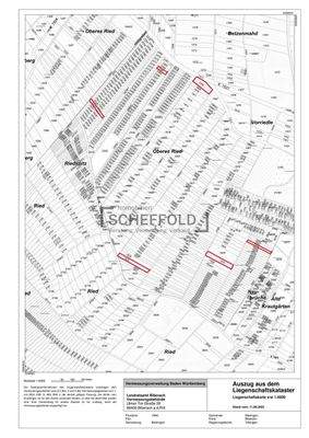 Flurkarte alle Grundstücke