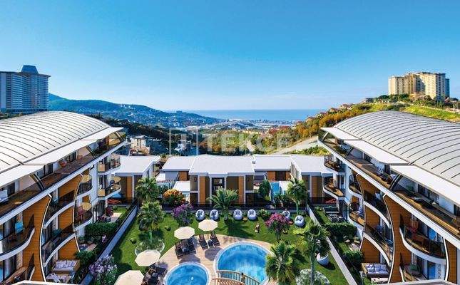 Apartments with Panoramic City Views in Kargıcak Alanya