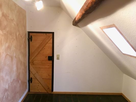Zimmer im Dachgeschoss