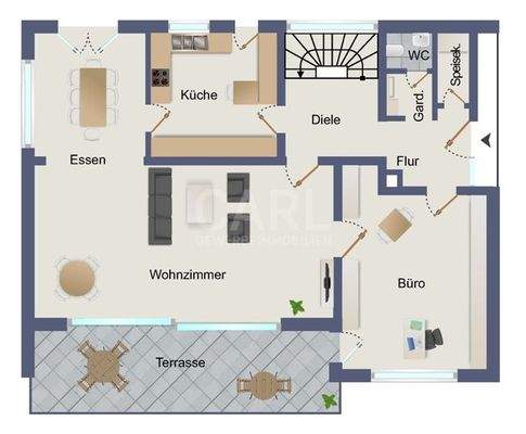 Grundriss Erdgeschoss