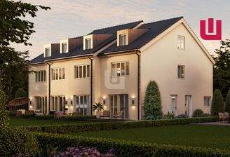 Gartenansicht Abendstimmung