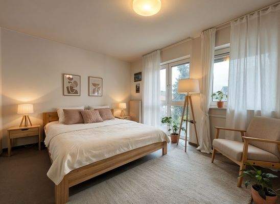 Schlafzimmer - (KI generiert)