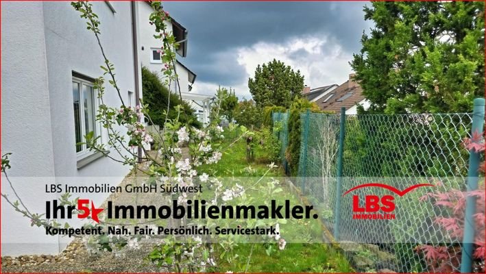 Garten hinter dem Haus