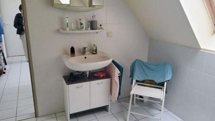 Bad mit Waschmaschineanschluss