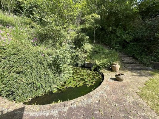 Garten mit Teich