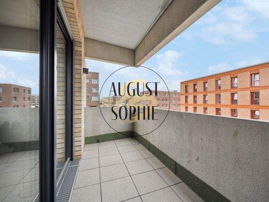 Musterwohnung Balkon