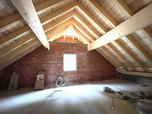 Dachgeschoss - der Dachbodenbereich