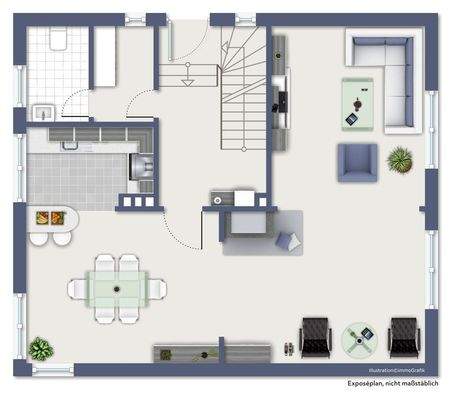 Grundriss Erdgeschoss