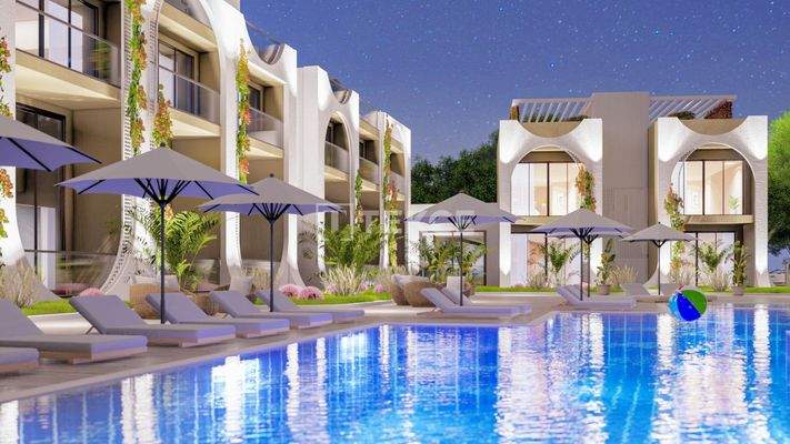 Stylish Apartments in a Lush Complex in North Cyprus Girne