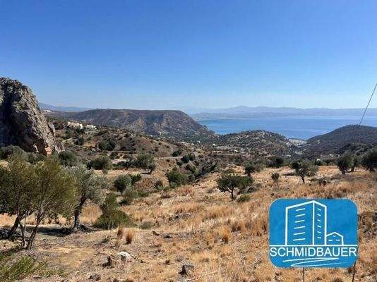 Kreta, Agia Galini: Grundstück mit Meerblick zu verkaufen
