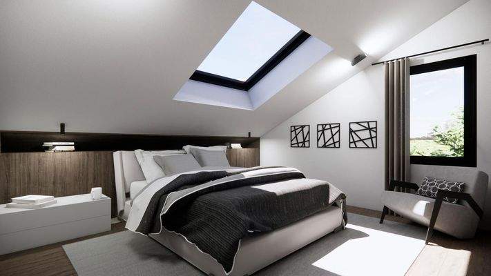 Wohnung 2 - Schlafzimmer