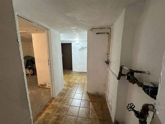 KG |&nbsp;Flur |&nbsp;Blick auf Kellereingangstür